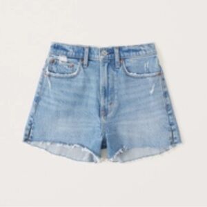 Abercrombie High Rise Mom Shorts
